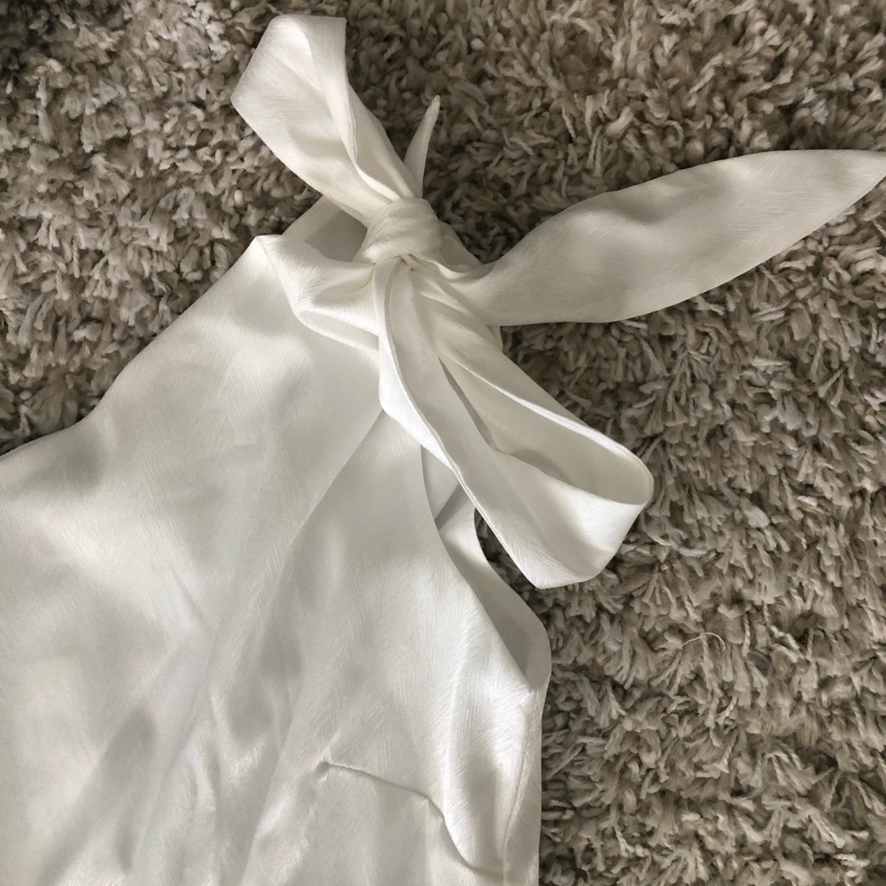 Molly Bracken One Shoulder White Dress
